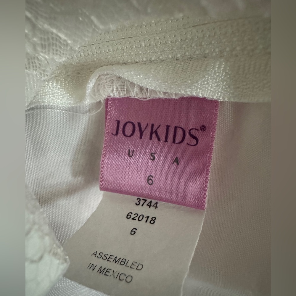 Joy Kids Bridal Formal Girls Dress - Picture 6 of 6